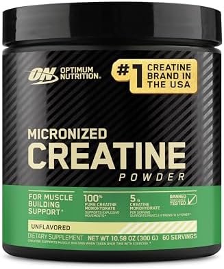 Optimum Nutrition (ON) Micronized Creatine Monohydrate Powder, Unflavored, 60 Servings, 300 Grams (Packaging May Vary) Buy Online at Best Price in Egypt - Souq is now Amazon.eg